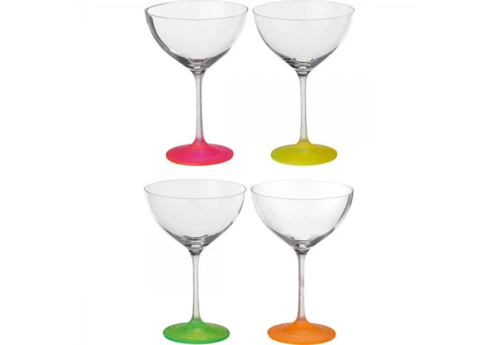 Набір келихів для вина Neon Ice Bohemia 40751D4896-340 (340 мл 4 шт) Набір келихів для вина Neon Ice Bohemia 40751D4896-340 (340 мл 4 шт)