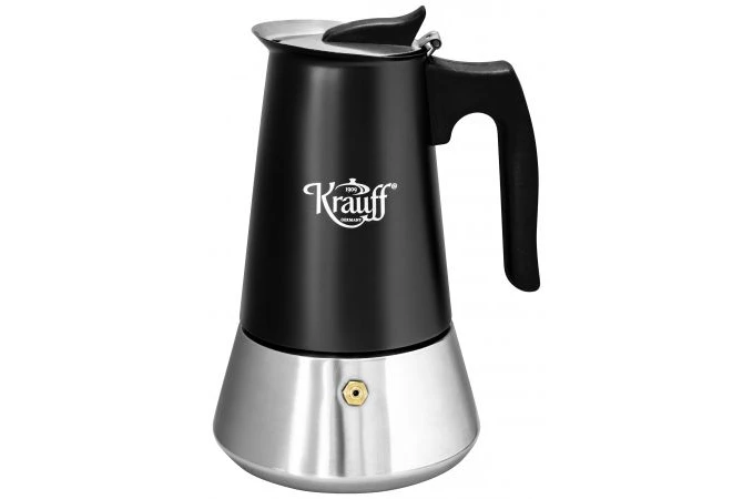 Гейзерная кофеварка Krauff 26-203-072 (450 мл) Гейзерная кофеварка Krauff 26-203-072 (450 мл)