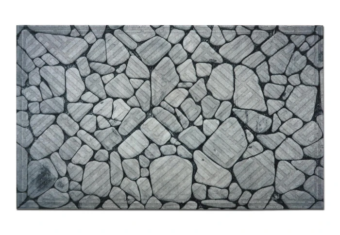 Придверный коврик Камінь річковий кругляк К-602-26 (45 x75)
