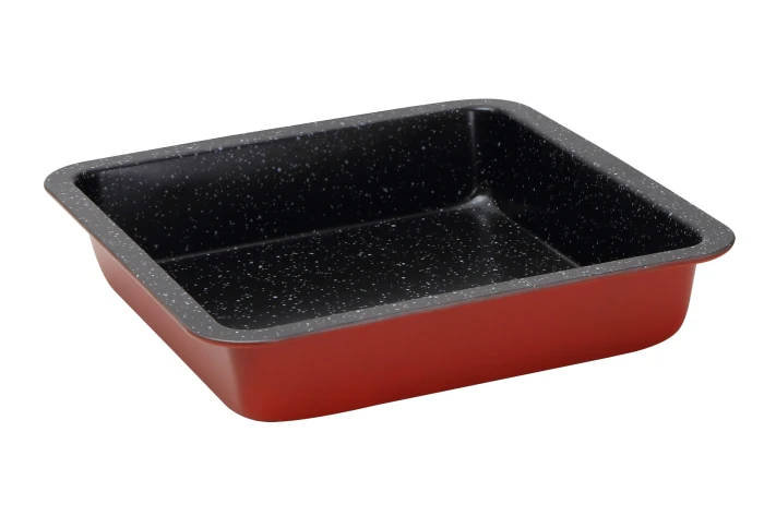 Форма для запікання квадратна з мармуровим покриттям Bergner BG-5464