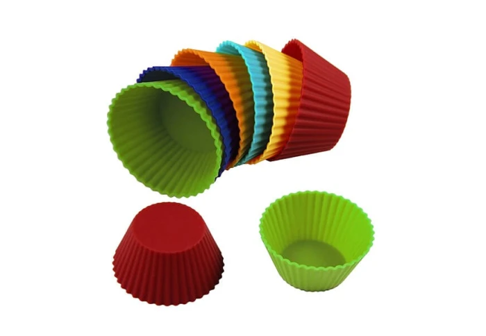 Формы силиконовые для выпечки кексов Maestro MR 1177 (12 шт) Формы силиконовые для выпечки кексов Maestro MR 1177 (12 шт)