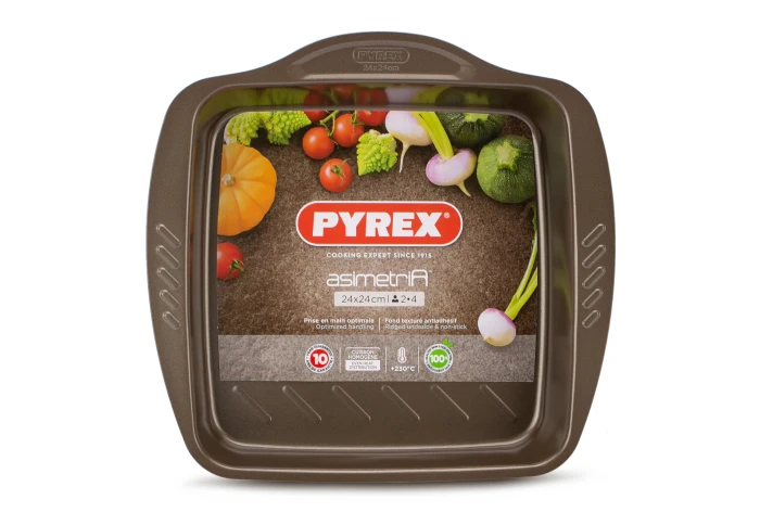 Форма для запікання Pyrex Asimetria AS24SR0 (24 х 24 см)