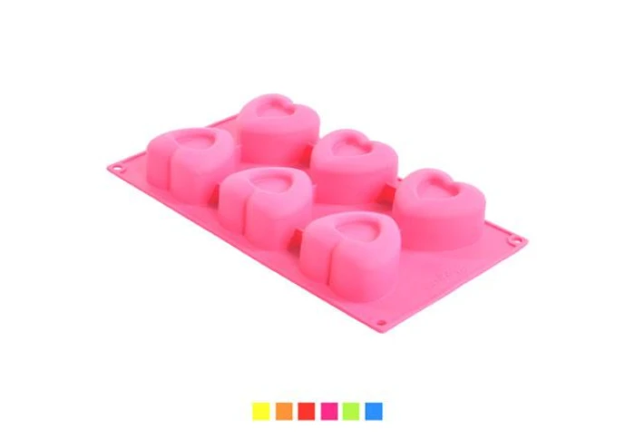 Силиконовая форма Пряники-сердечки Stenson HH-843 Силиконовая форма Пряники-сердечки Stenson HH-843