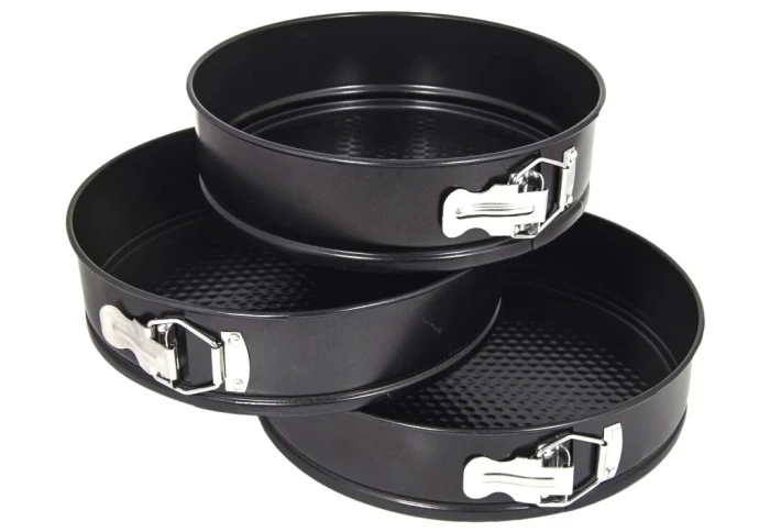 Набор разъемных форм для выпечки Benson BN-1050 (22, 24, 26 см) Набор разъемных форм для выпечки Benson BN-1050 (22, 24, 26 см)