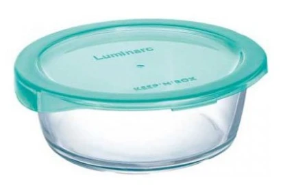 Контейнер круглый из стекла с крышкой Luminarc 5525P (420 мл)