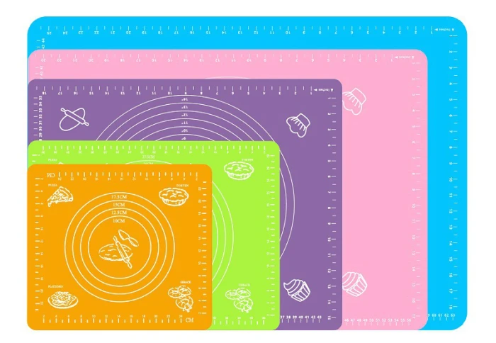 Силиконовый коврик для раскатки теста и для выпечки Benson BN-100021 (30 х 40 cм) Силиконовый коврик для раскатки теста и для выпечки Benson BN-100021 (30 х 40 cм)