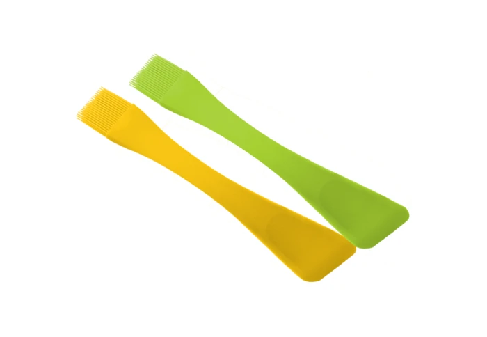 Силиконовая кисточка+лопатка Maestro MR-1186