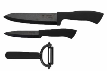 Набор керамических ножей Peterhof PH 22319 (3 предмета) Набор керамических ножей Peterhof PH 22319 (3 предмета)
