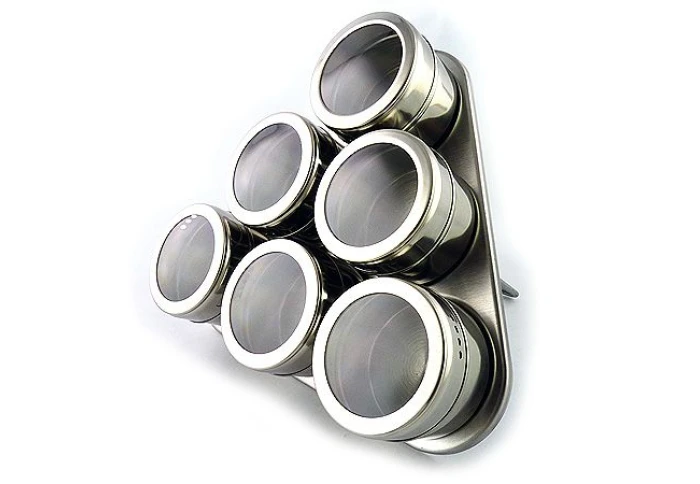 Набор баночек для специй на металлической подставке Bohmann BH 7815 (7 предметов) Набор баночек для специй на металлической подставке Bohmann BH 7815 (7 предметов)