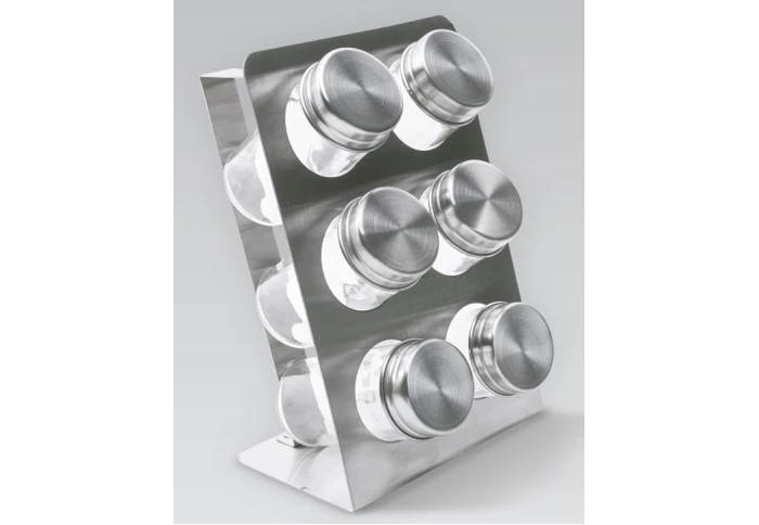 Набор баночек для специй на металлической подставке Maestro MR 1726 (7 предметов) Набор баночек для специй на металлической подставке Maestro MR 1726 (7 предметов)