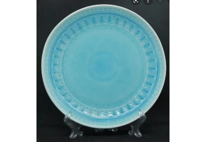 Тарелка керамическая Голубая Амфитрита Olens 7953-59 (27 см)