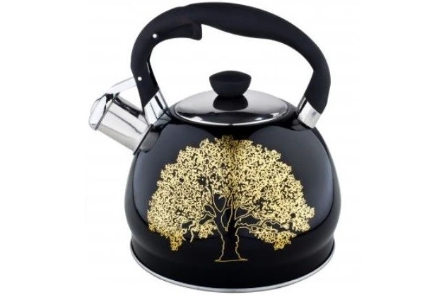 Чайник з нержавіючої сталі зі свистком Edenberg EB-1956 (2 л) Чайник з нержавіючої сталі зі свистком Edenberg EB-1956 (2 л)