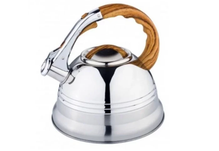 Чайник з нержавіючої сталі зі свистком Edenberg EB-1957 (3 л) Чайник з нержавіючої сталі зі свистком Edenberg EB-1957 (3 л)