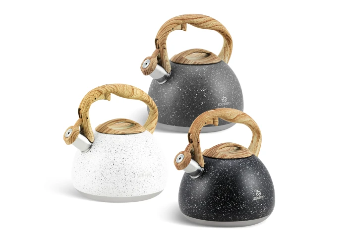 Чайник з нержавіючої сталі з покриттям під мармур Edenberg EB 8801 (3 л) Чайник з нержавіючої сталі з покриттям під мармур Edenberg EB 8801 (3 л)