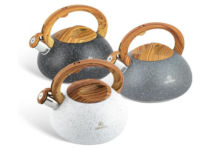 Чайник з нержавіючої сталі з покриттям під мармур Edenberg EB 8802 (3 л) Чайник з нержавіючої сталі з покриттям під мармур Edenberg EB 8802 (3 л)