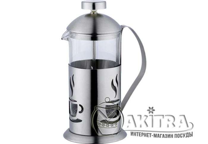 Френч-пресс из нержавеющей стали Wellberg WB 1909/24 (350 мл) Френч-пресс из нержавеющей стали Wellberg WB 1909/24 (350 мл)