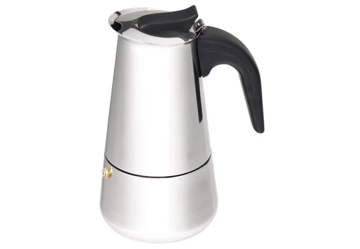 Гейзерная кофеварка из нержавеющей стали на 4 чашки Luxberg LX 135000