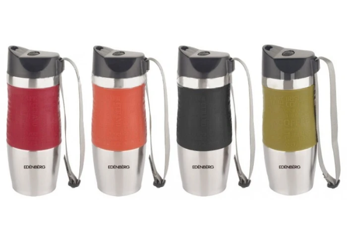 Термокружка з нержавіючої сталі Edenberg EB 623 (380 мл) Термокружка з нержавіючої сталі Edenberg EB 623 (380 мл)