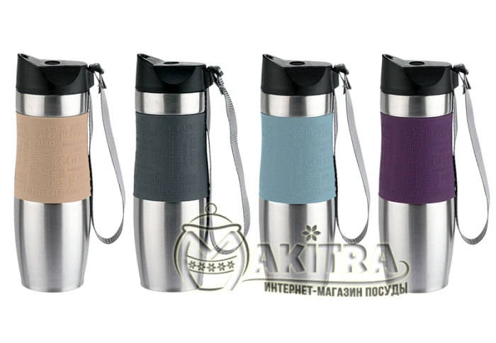 Термокружка з нержавіючої сталі Kamille 2051 (480 мл) Термокружка з нержавіючої сталі Kamille 2051 (480 мл)