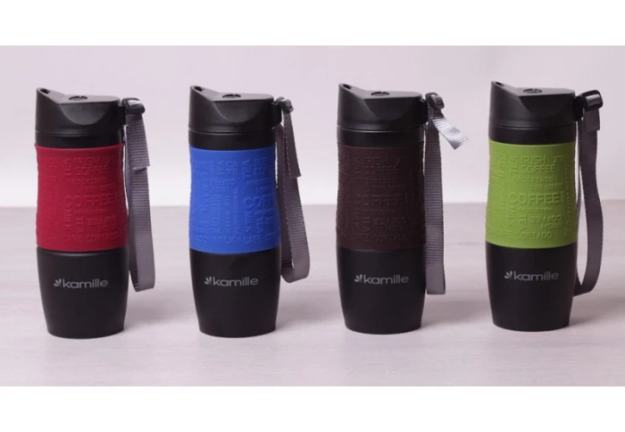 Термокружка з нержавіючої сталі Kamille 2052А (380 мл) Термокружка з нержавіючої сталі Kamille 2052А (380 мл)