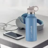 Спортивная бутылка-термос с трубочкой Maestro MR-1639-50-BLUE (500 мл)