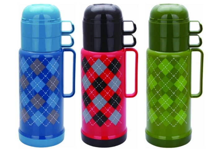 Термос со стеклянной колбой Con Brio CB-352 (1000 мл) Термос со стеклянной колбой Con Brio CB-352 (1000 мл)