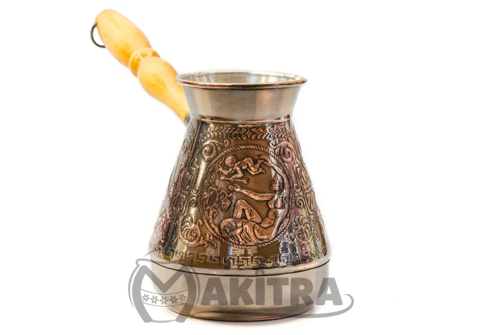 Турка медная Греческие мифы темная 500-гр (500 мл)