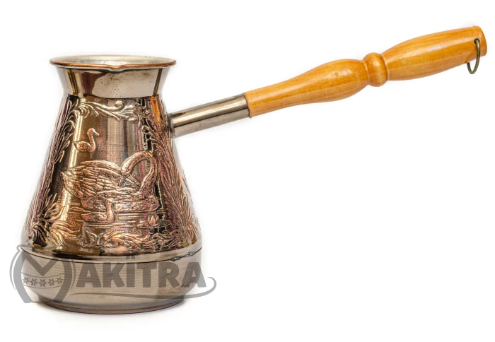 Турка медная Лебеди темная 600-леб (600 мл)