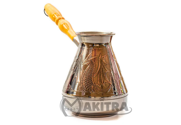 Турка медная Драконы темная 750-дра (750 мл)