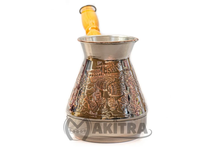 Турка медная Сокровища темная 400-кол (400 мл)