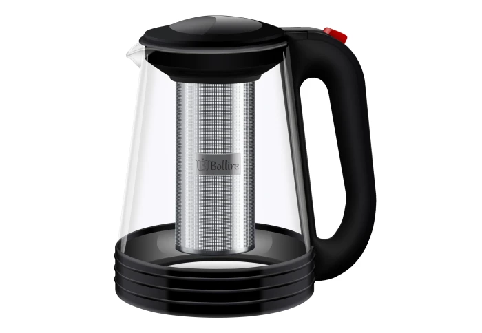 Чайник заварочный стеклянный с фильтром Bollire BR-3406 (1,5 л)
