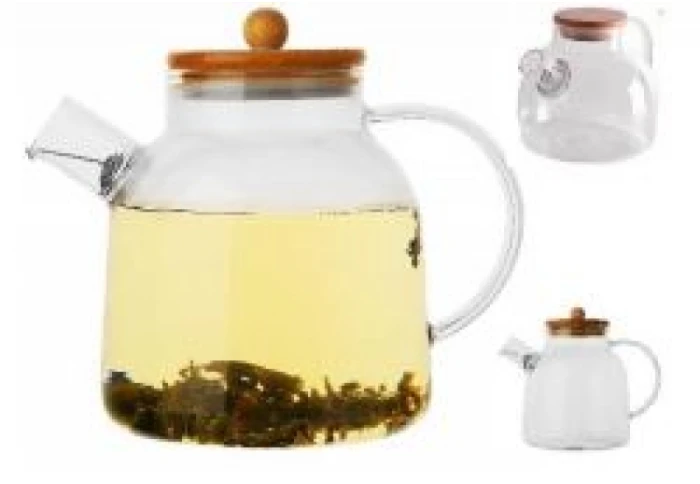 Заварник стеклянный со спиралью-фильтром Edenberg EB-19028 (1100 мл)