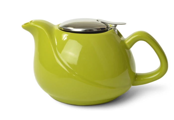 Чайник заварювальний керамічний Fissman Lime green 9376 (750 мл)