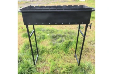 Мангал на 9 шампуров со съемными ножками GunSafe M9-4N (толщина 4 мм) Мангал на 9 шампуров со съемными ножками GunSafe M9-4N (толщина 4 мм)