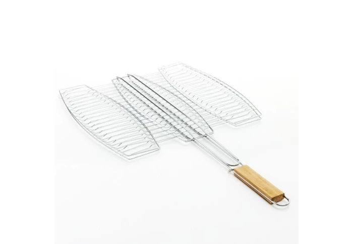 Решітка на три риби гриль барбекю сітка Empire EM-0133 (40 х 37 см)