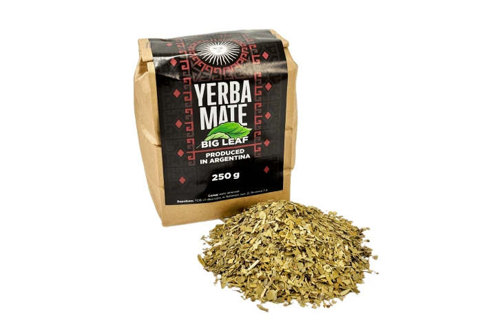Мате BIG LEAF очищений великий лист (250 г)
