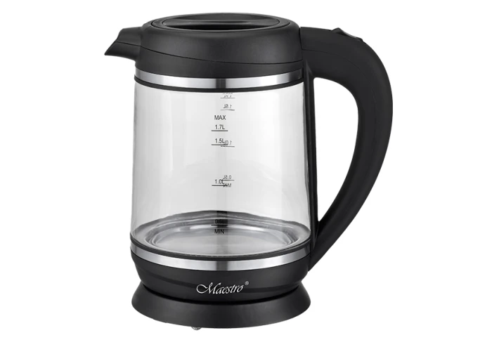 Электрочайник стеклянный с подсветкой Maestro MR-060 (1,7 л) Электрочайник стеклянный с подсветкой Maestro MR-060 (1,7 л)