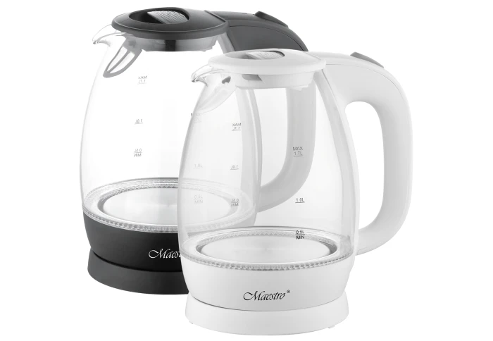 Электрочайник стеклянный с подсветкой Maestro MR-063 (1,7 л) Электрочайник стеклянный с подсветкой Maestro MR-063 (1,7 л)