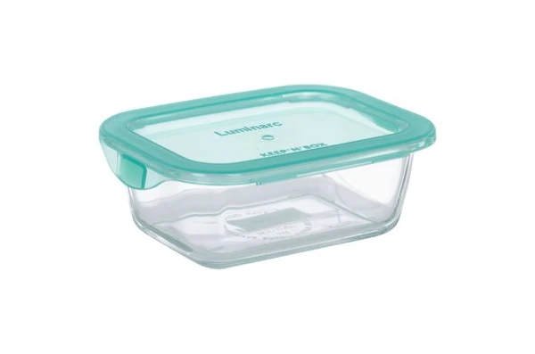 Контейнер прямокутний з жароміцного скла з кришкою Luminarc 5519P (13,5х10,5 см)