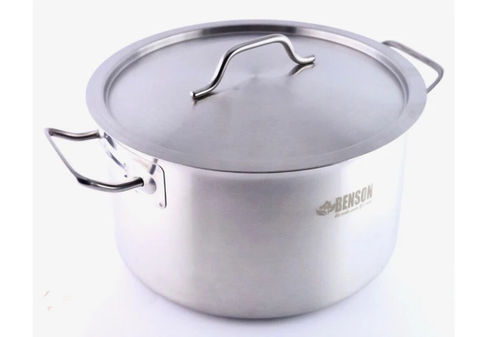 Каструля велика із залізною кришкою Benson BN 100634 (18 л)