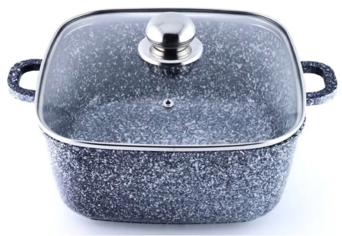 Кастрюля с гранитным покрытием Benson BN-100321 (5,1 л) Кастрюля с гранитным покрытием Benson BN-100321 (5,1 л)