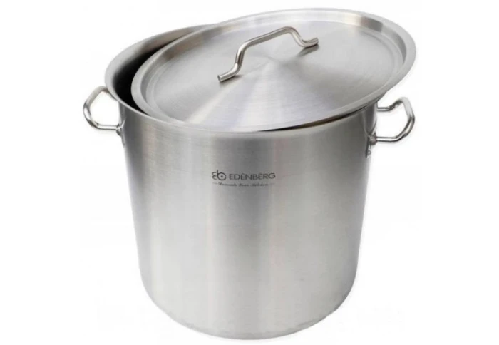 Каструля велика із залізною кришкою Edenberg EB-3771 (10 л)