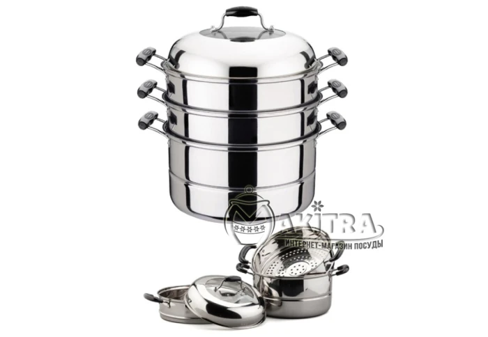 Мантоварка-пароварка Kamille КМ 5811 (30 см)