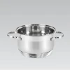 Каструля з нержавіючої сталі з кришкою Maestro Classic MR-3512-22 (5,1 л)