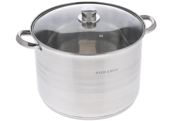 Каструля велика з кришкою Mayer Bach 2930MB (15 л)