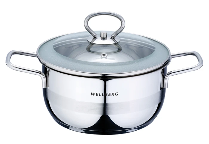 Каструля з кришкою Wellberg WB 08037 (0,7 л) Каструля з кришкою Wellberg WB 08037 (0,7 л)
