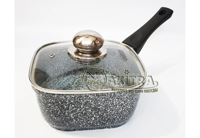 Ковш с антипригарным гранитным покрытием Benson BN-100302 (1,5 л)