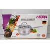 Ківш з нержавіючої сталі з кришкою Benson BN-100228 (1,5 л)