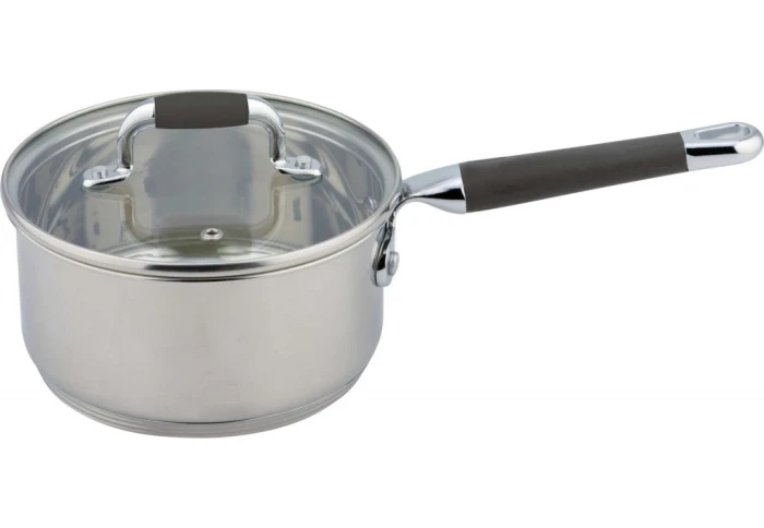 Маленький ковшик из нержавеющей стали с крышкой Con Brio CB-1014 (0,65 л) Маленький ковшик из нержавеющей стали с крышкой Con Brio CB-1014 (0,65 л)