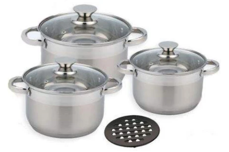 Набор кастрюль Benson BN-100241 (7 предметов)